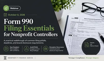 Form 990 Filing Essentials for Nonprofit Controllers